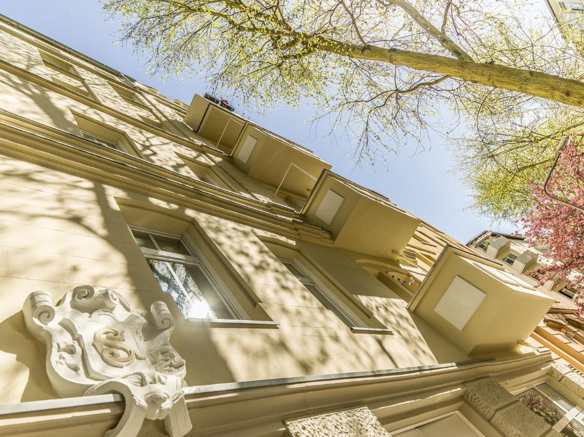 Hochwertige Altbauwohnung Im Modernen Stil In Wiesbaden - Kueche - Terrasse - Wlan - Zentral エクステリア 写真